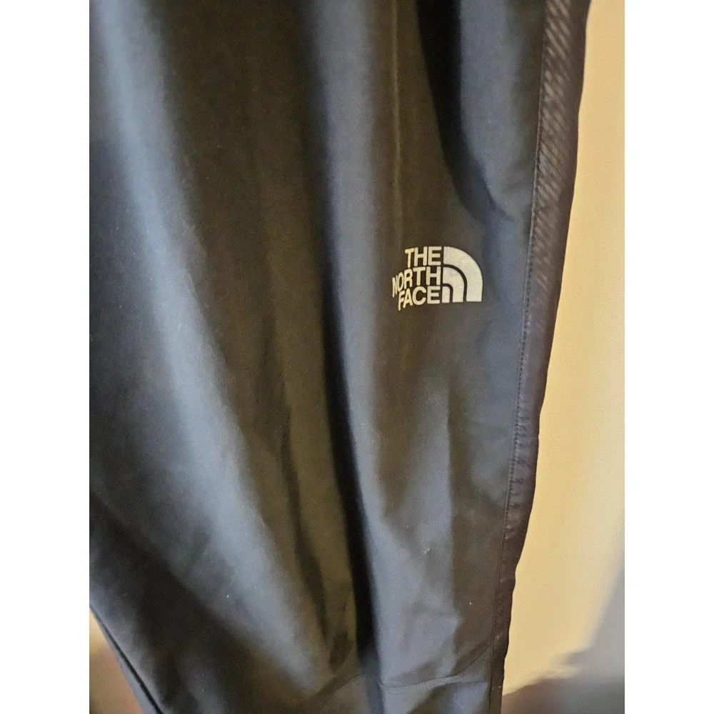 The North Face Men's Softshell Pants‎ Black Large Stretch Zip Ankle Outdoor